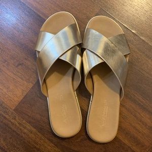 Gold Sandals